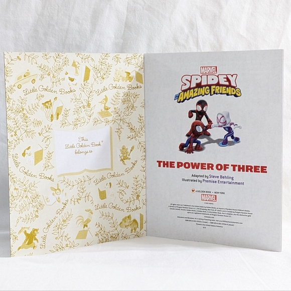 Disney Jr The Power of Three(Marvel Spidey and His Amazing Friends) Book, NEW - Picture 2 of 6